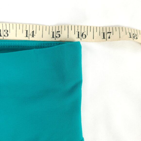 Prana Womens Small 30x20 Teal Stretch Mid-Rise Yoga Capri Legging Pants - Picture 6 of 8